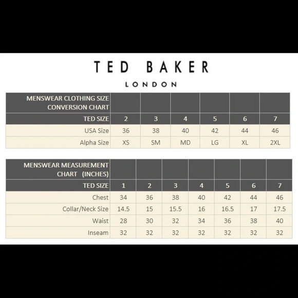 Ted Baker London Blue  check collard shirt Ted size 6 - Picture 9 of 9